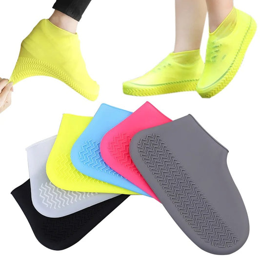 Couvre-chaussures de pluie imperméables réutilisables