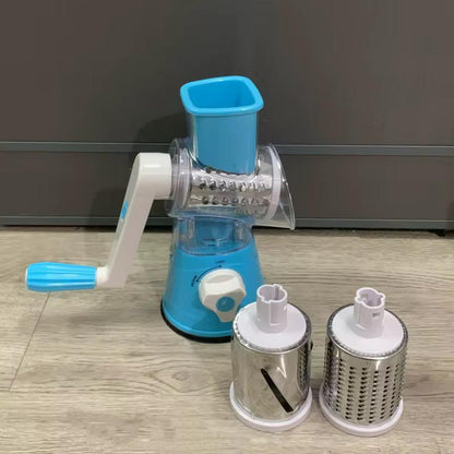 Râpe Rotative 3-en-1 : Simplifiez Votre Cuisine