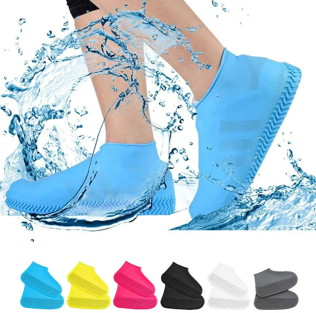 Couvre-chaussures de pluie imperméables réutilisables