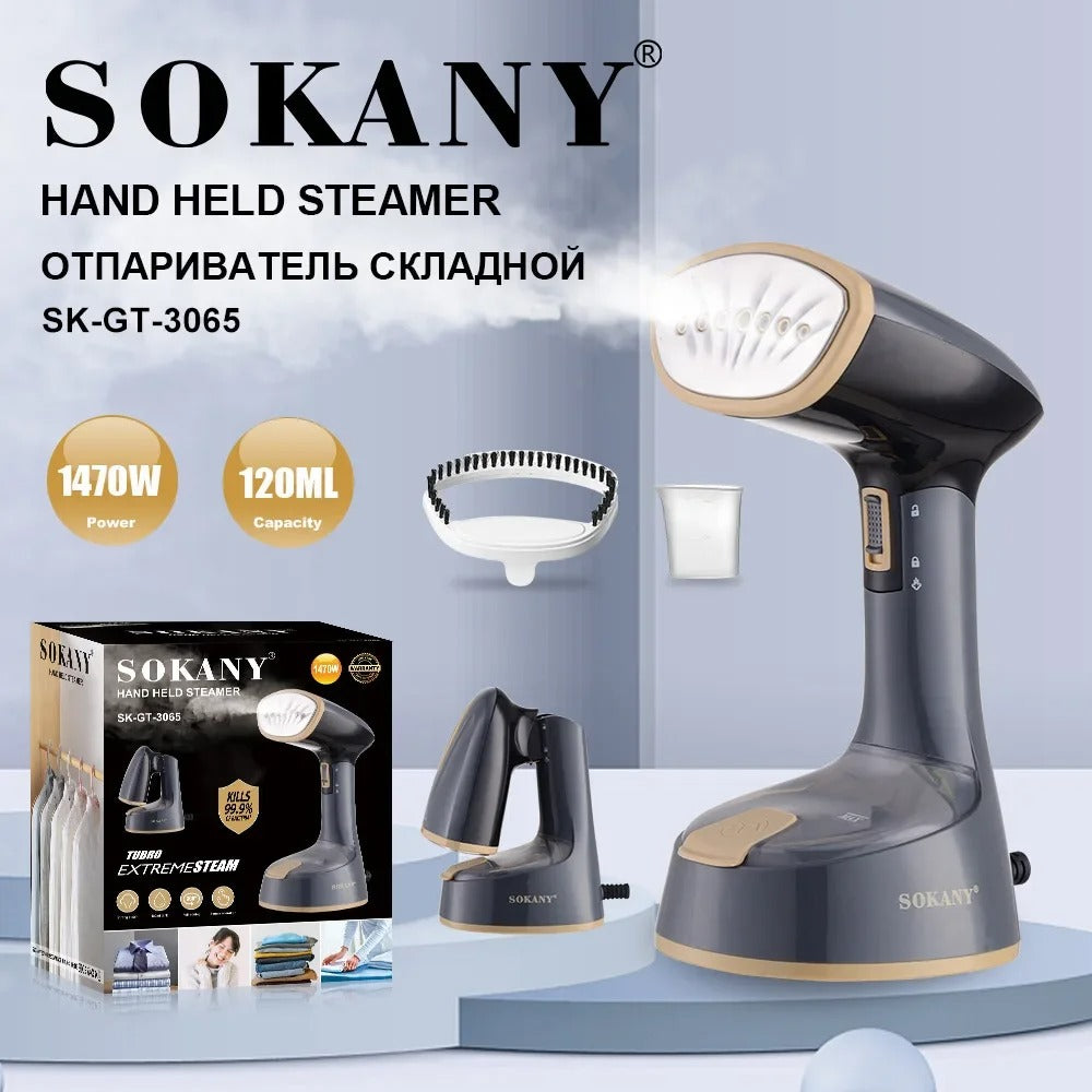 🔥 Défroisseur Vapeur Portatif SOKANY SK-3065 – Repassage Express Sans Effort